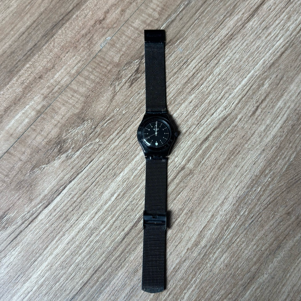 Swatch irony watch black