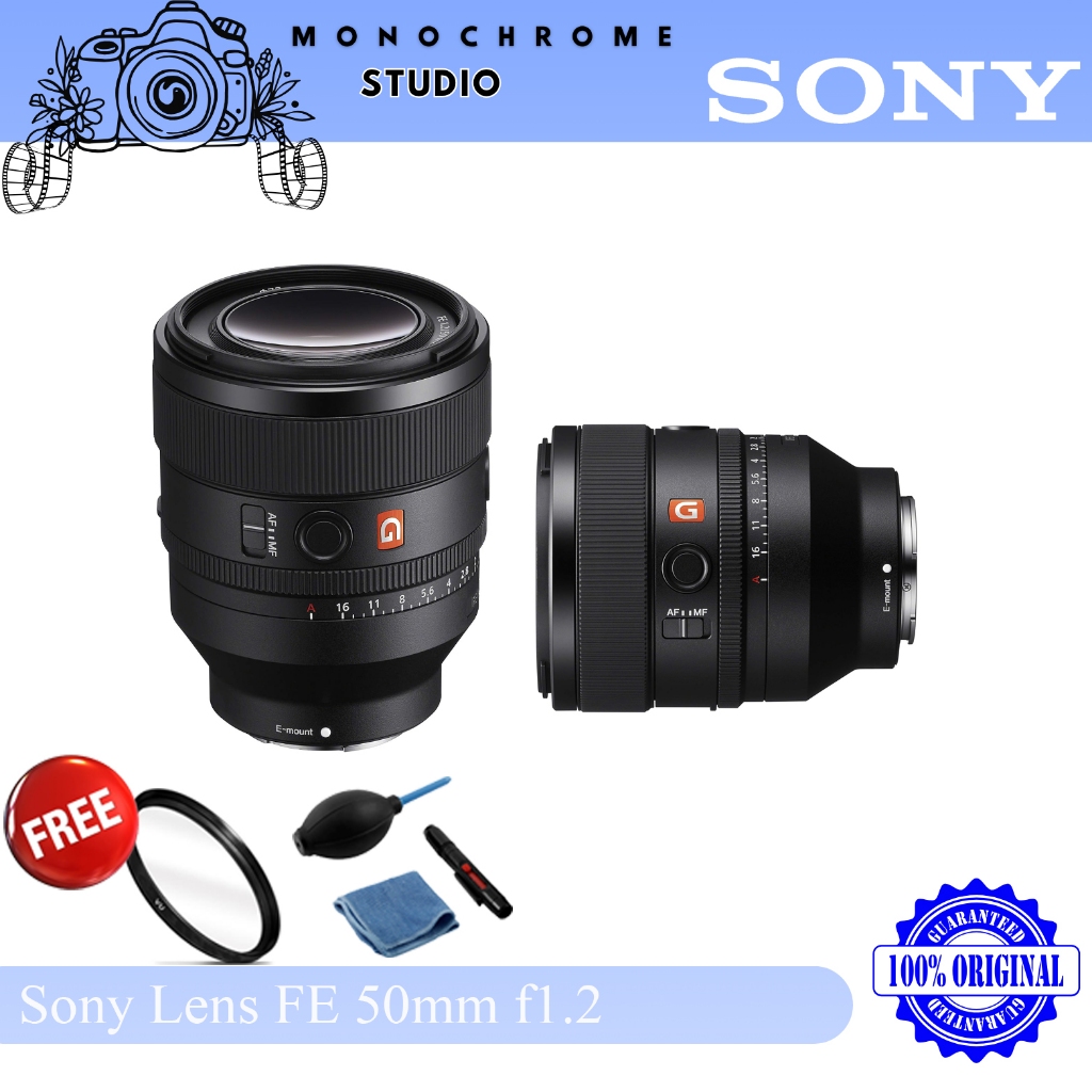 Sony Lens FE 50mm f1.2 GM - FE 50MM F/1.2 GM