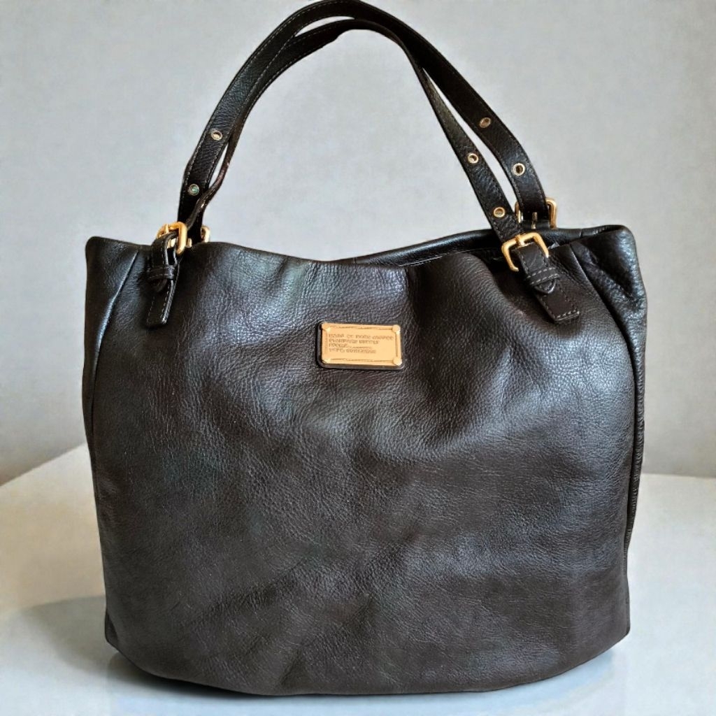 TAS MJ_ LEATHER CLASSIC Q GIRL TOTE BAG