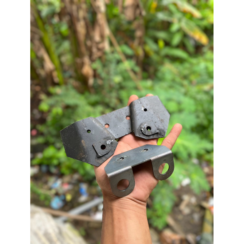 Breket Pangkon Behel Fullset Stoplamp Fizr Vega R Force1