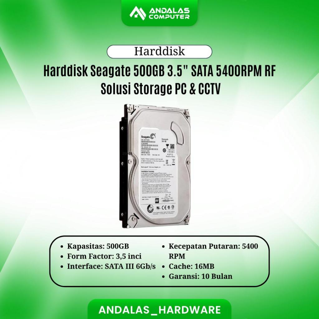 Hardisk PC Seagate 500GB SATA RF/Hardisk CCTV/PC