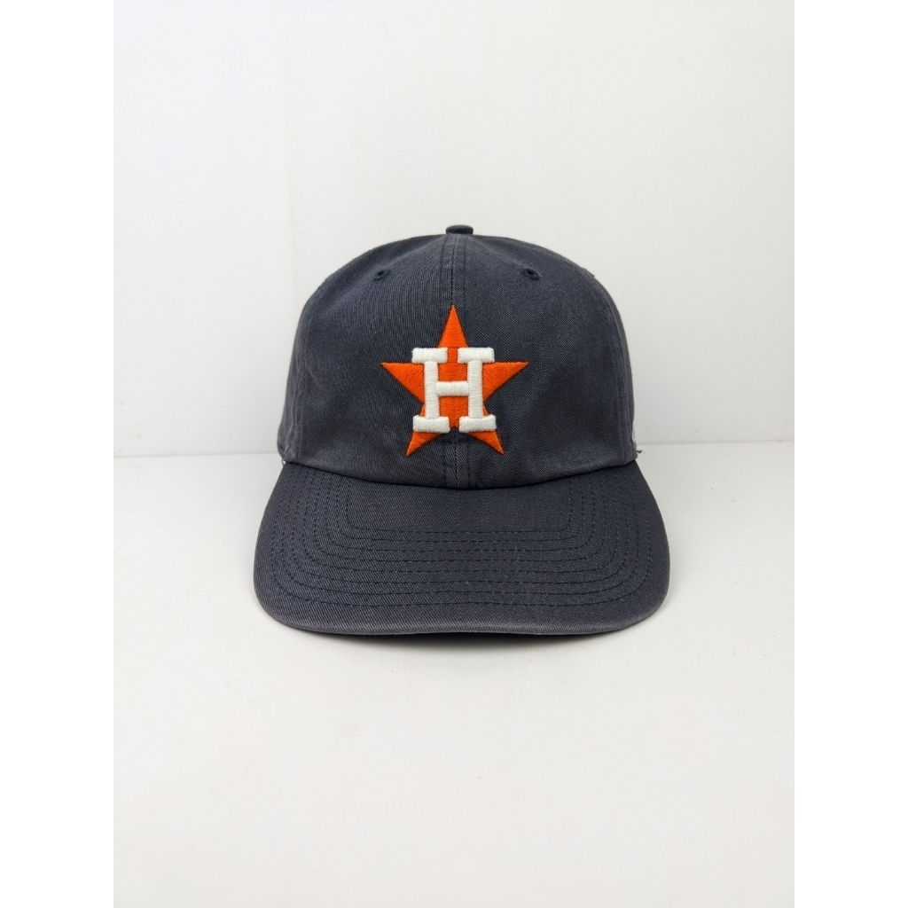 Topi MLB Houston Astros Baseball Gray Logo 47 Brand Cap Simpel Skena