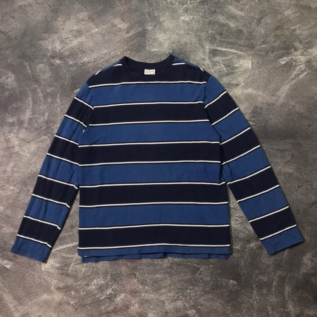 Longsleeve Stripe salur dilan not uniqlo