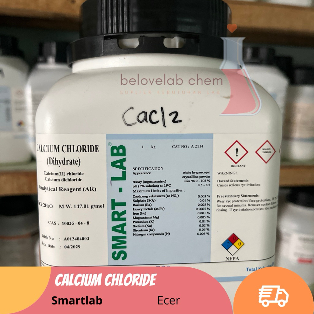 calcium chloride CaCl2 smartlab