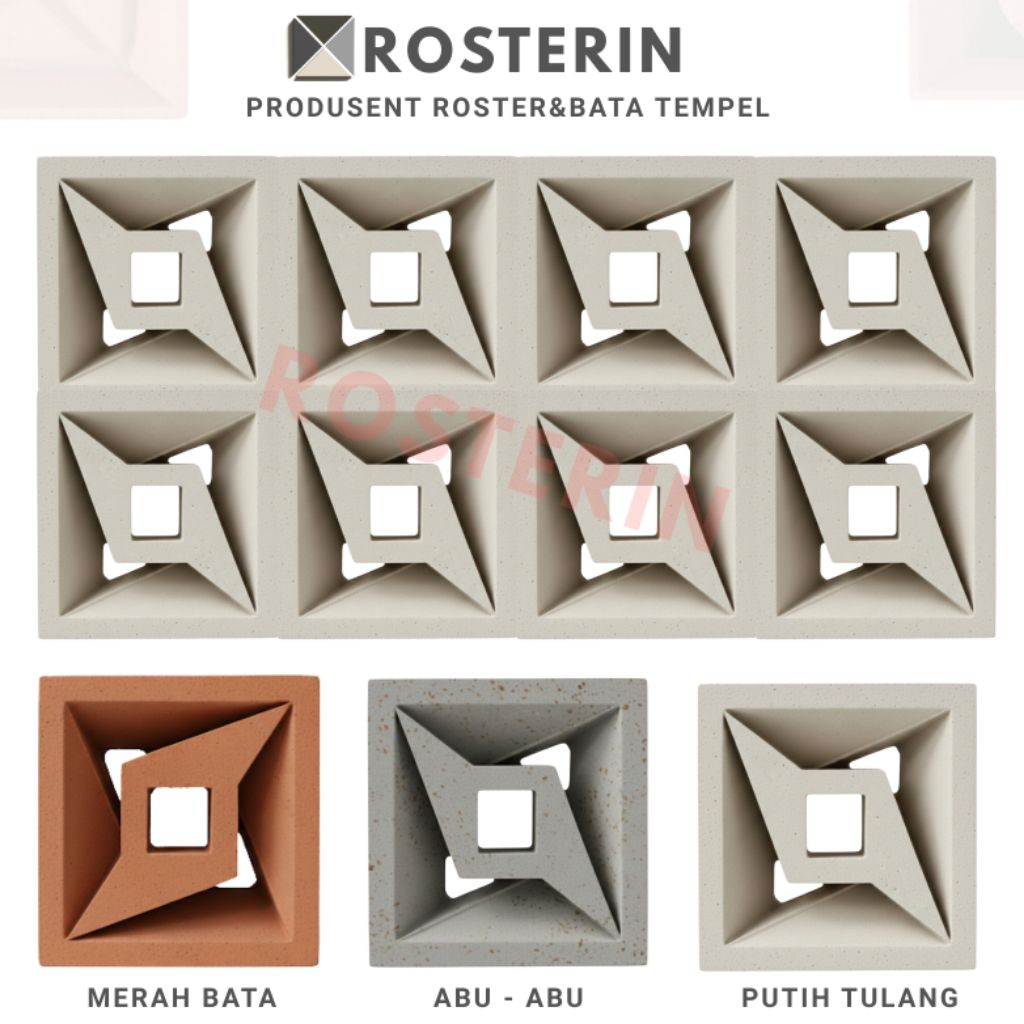 JUAL ROSTER.ROSTER BETON.ROSTER MINIMALIS.ROSTER LUBANG ANGIN.ROSTER PAGAR.ROSTER SEKAT.ROSTER TYPE 