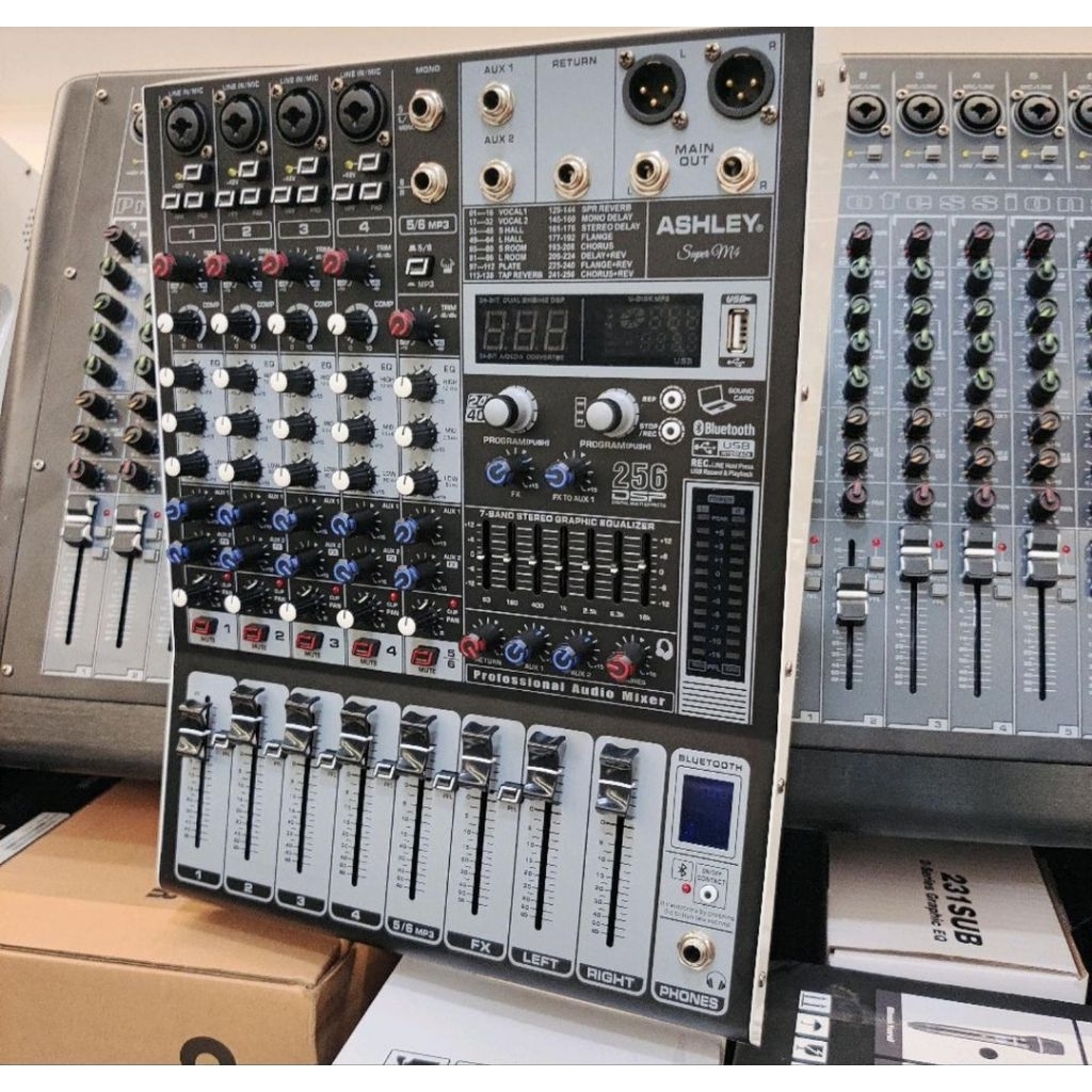 Ashley Mixer Audio Super M4 SuperM4 Compressor Original