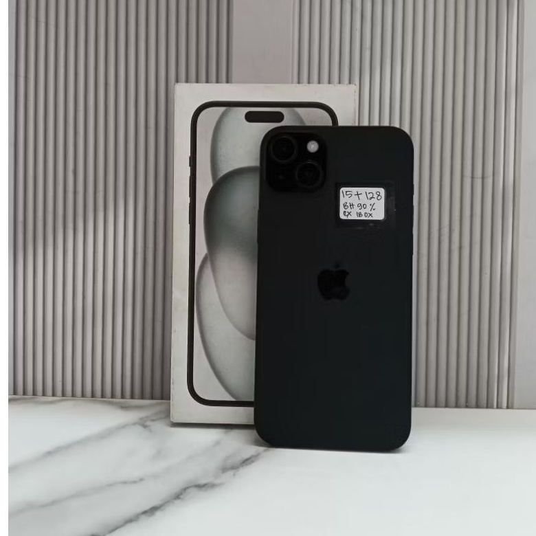 iphone 15 plus 128gb resmi second