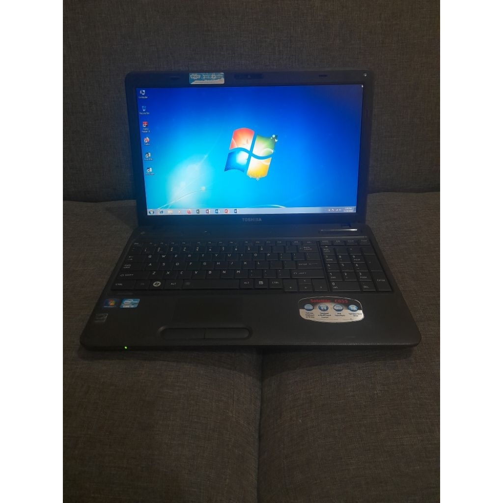 LAPTOP TOSHIBA C655 INTEL CORE I3-2310M MINUS BATREAI