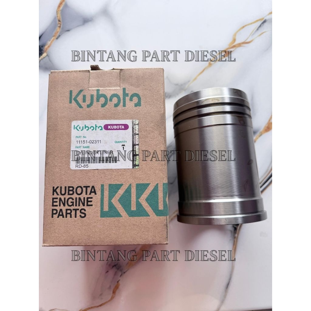 Cylinder Liner / Boring Liner Rd - 85 Kubota mesin diesel kubota Original