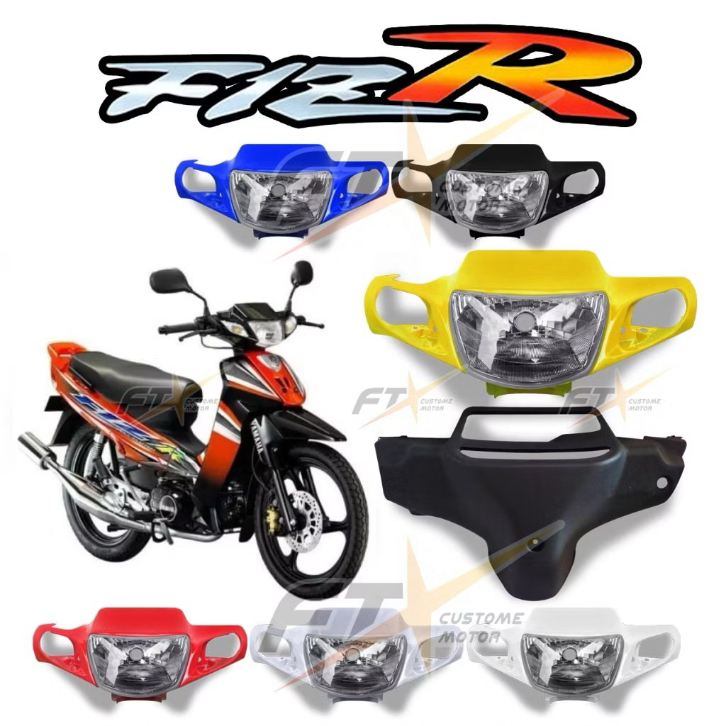 Batok kepala depan yamaha fizr fiz r kopling totok depan yamaha fiz r fizr f1zr warna Hitam Merah Ku