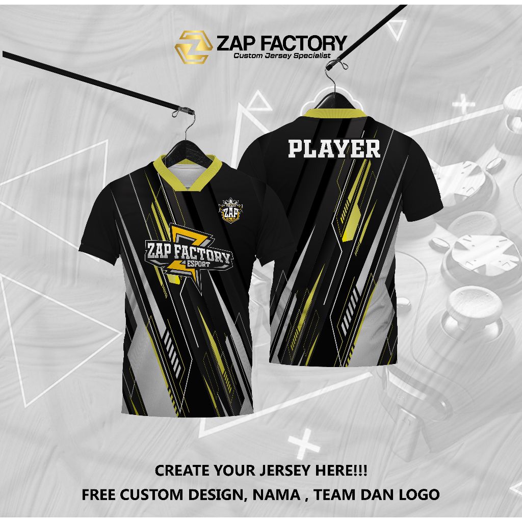 JERSEY GAMING VINTAGE / JERSEY RETRO / JERSEY GAMMING ESPORT / BAJU GAMING / JERSEY ESPORT GAME / BA
