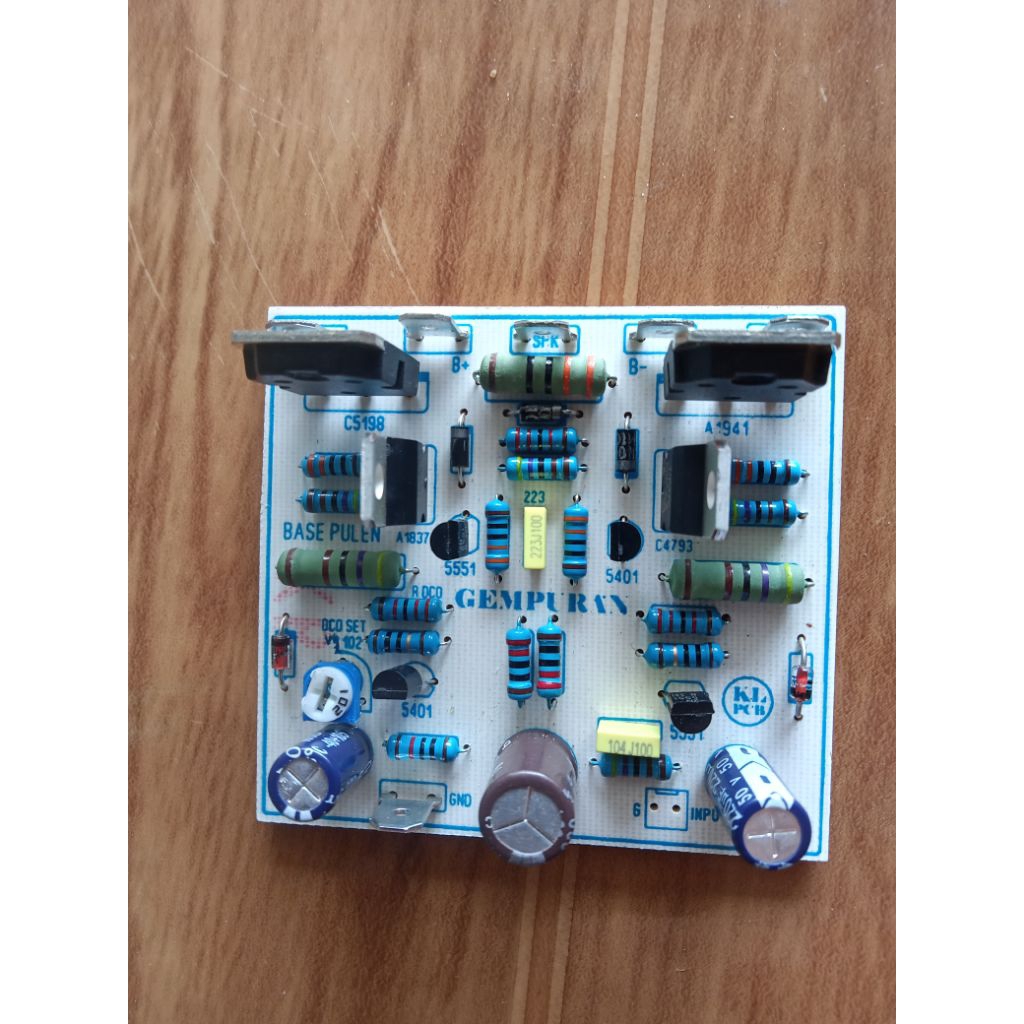 Driver Tbm Gempuran Low Mid Power Ampli