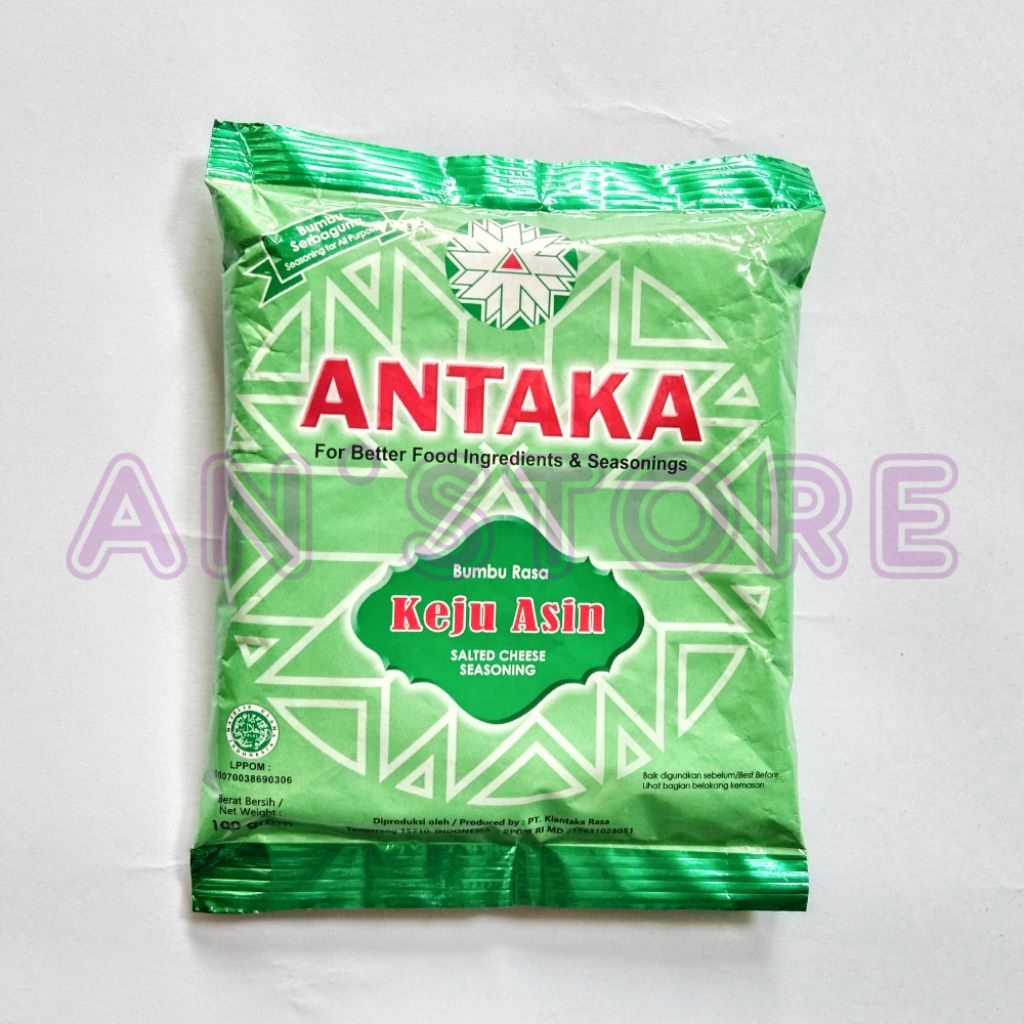 [KHUSUS PROMO] Bumbu Tabur Keju Asin Antaka 1kg Exp Bulan 7 2026