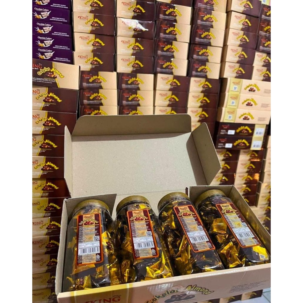 coklat king almond