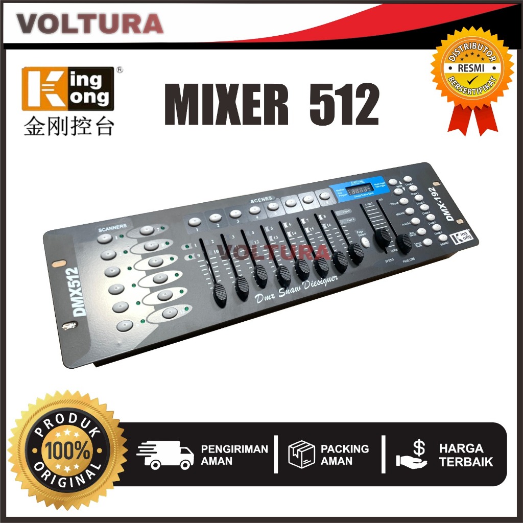 Mixer 512/192 DMX