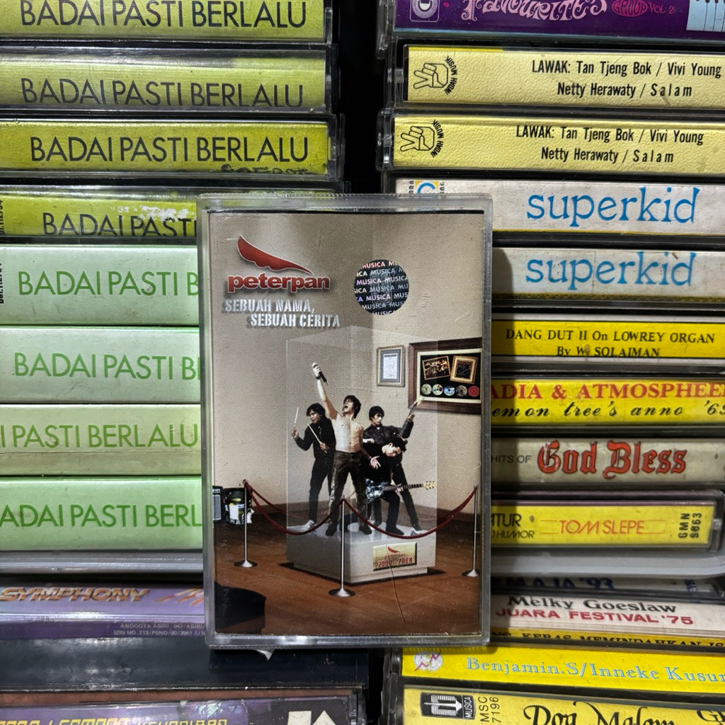 Cassette Peterpan - Sebuah nama, sebuah cerita