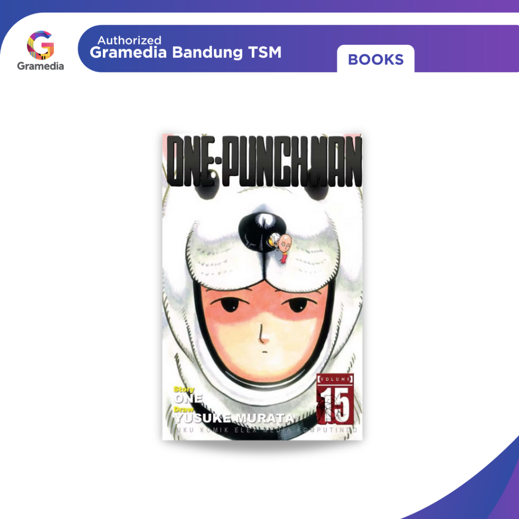 Gramedia Bandung TSM - One Punch Man 15