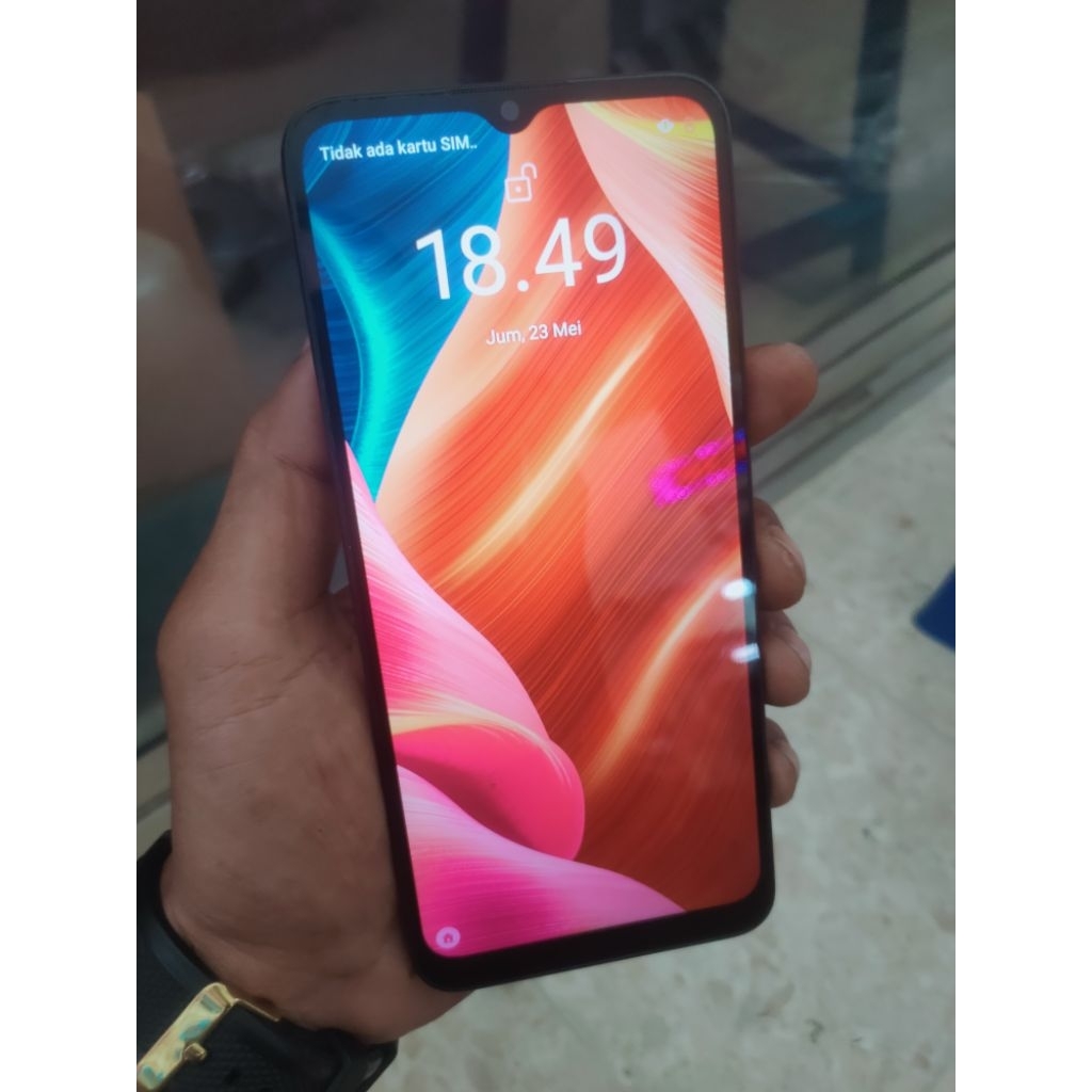 LCD REALME C31 PLUS FRAME ORI COPOTAN