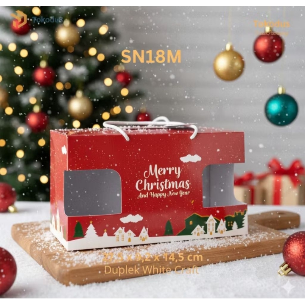 SM Box natal 3 jar 750ml box natal 3 jar 800ml box natal 3 jar 600ml box natal 3 jar 500ml dua kuker