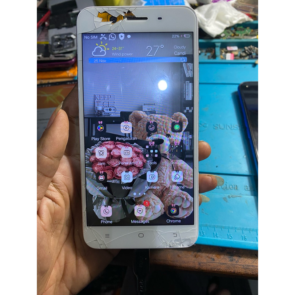 vivo v5 lite minus lcd mesin aman