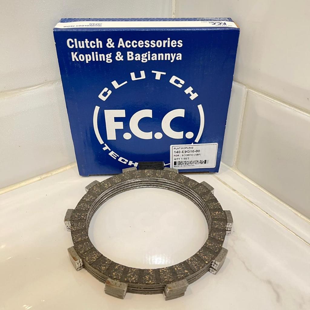 FCC-GK11 PLAT KOPLING SET (5BP) SCORPIO / SCORPIO Z / VIXION OLD LAMA ORIGINAL YSP FCC