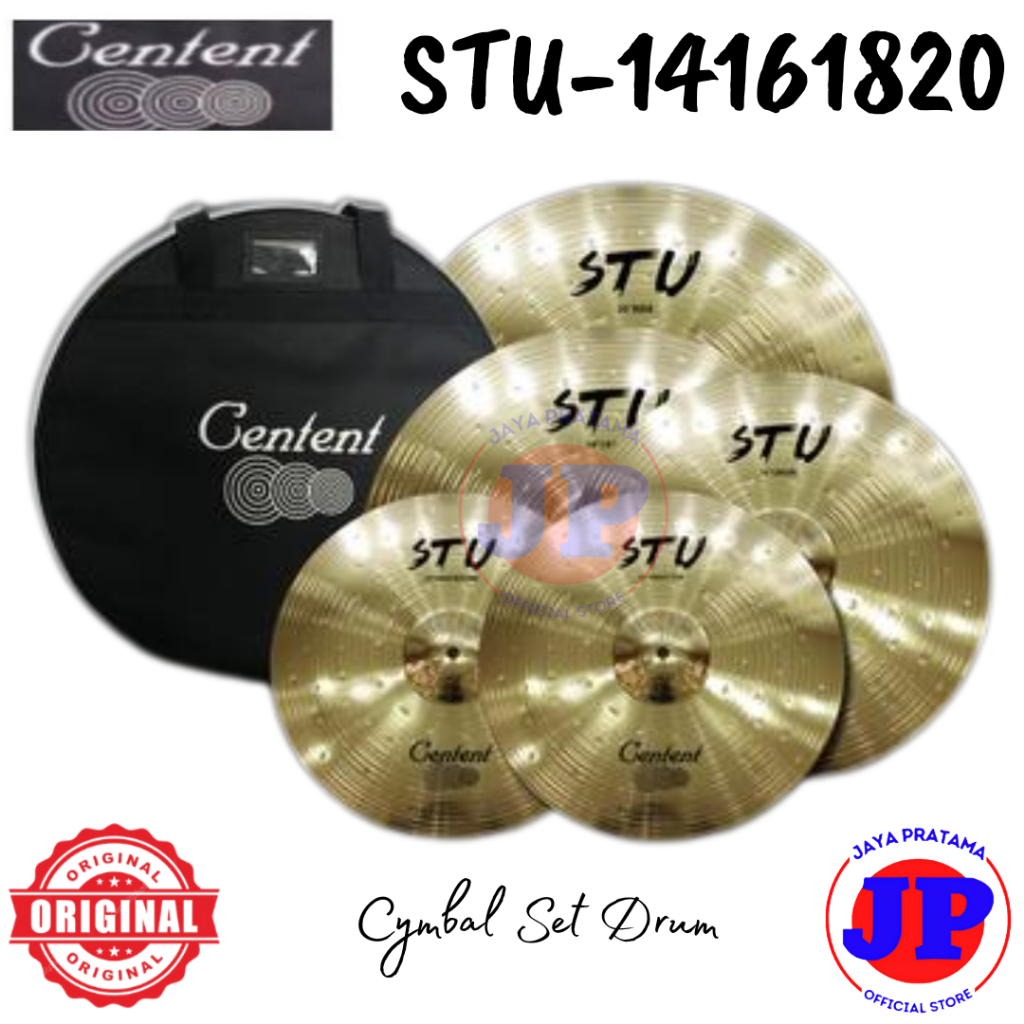 Cymbal Centent STU-14161820 Cymbal Set Drum Original STU14161820