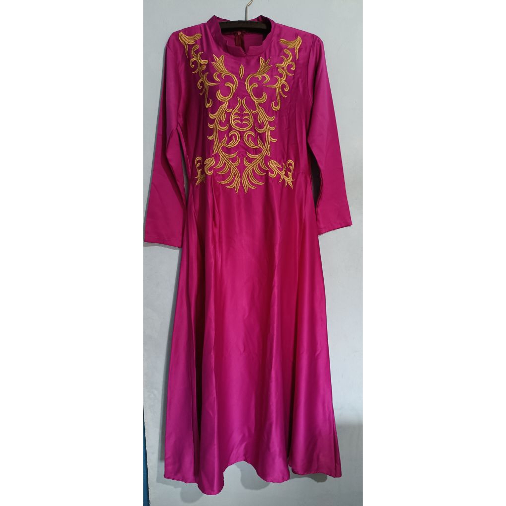 preloved gamis bordir