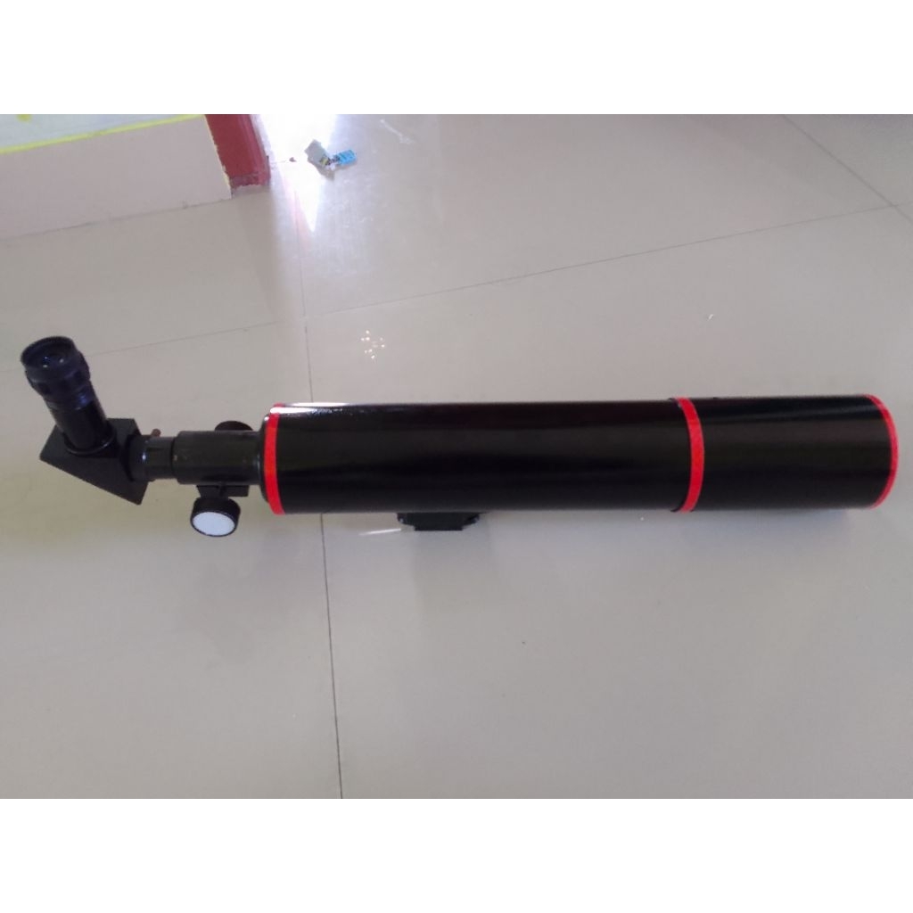 Teleskop Teropong Bintang handmade Lensa Fotocopy 7 CM