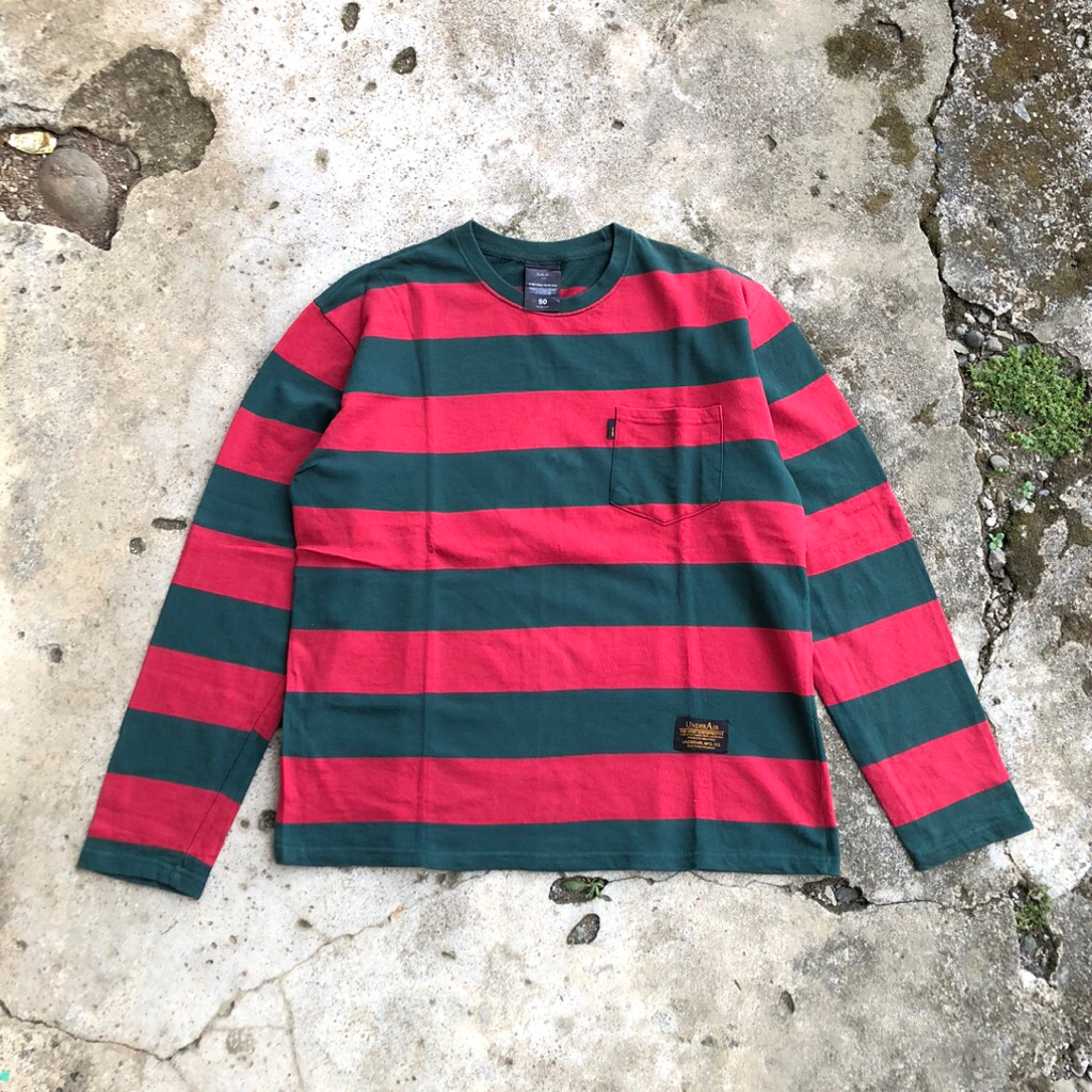 Longsleeve under air stripe pocket ( second/bekas )