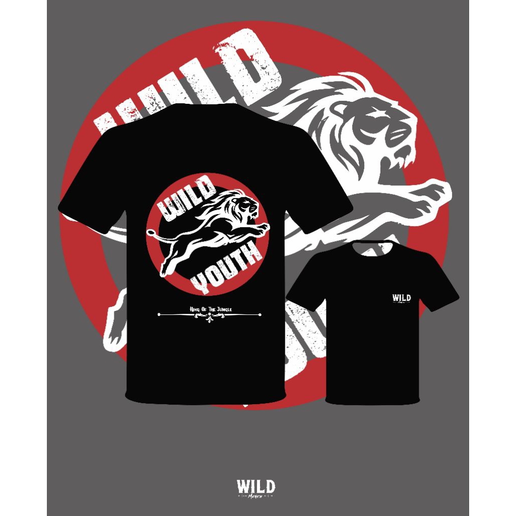 T shirt/Kaos Distro Singa/Lion