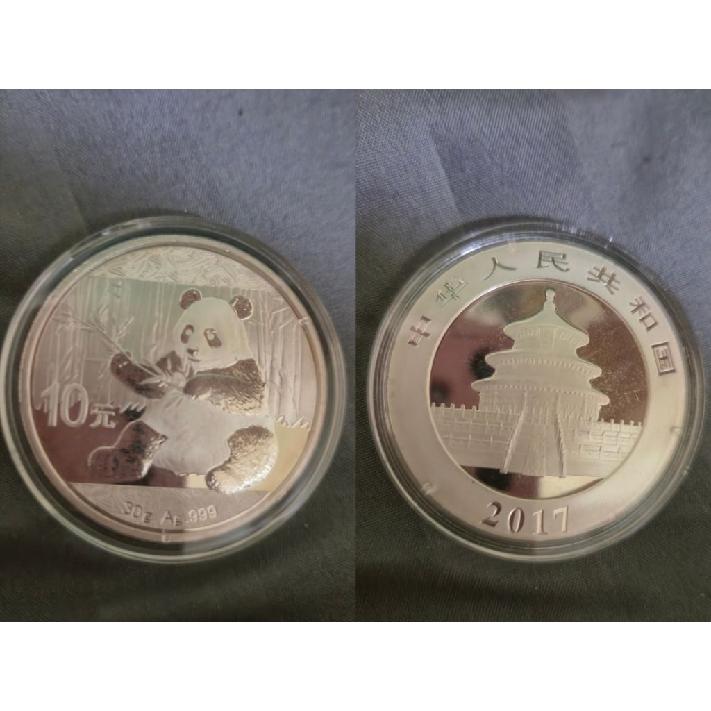 KOIN PERAK PANDA ORI 30 GR LIMITED EDITION