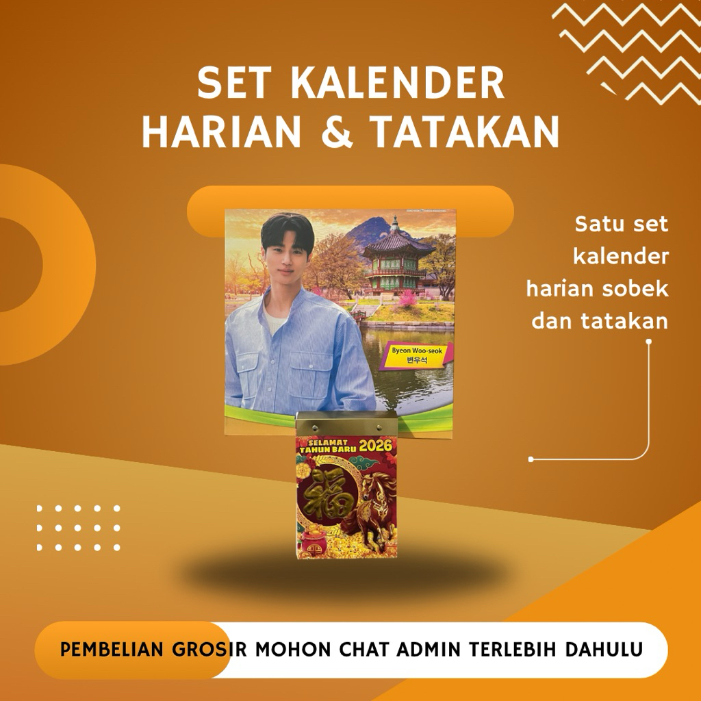 SET KALENDER HARIAN SOBEK MEDIUM 2026 LENGKAP DENGAN TANGGALAN JAWA CHINA ARAB DAN TATAKAN KALENDER 