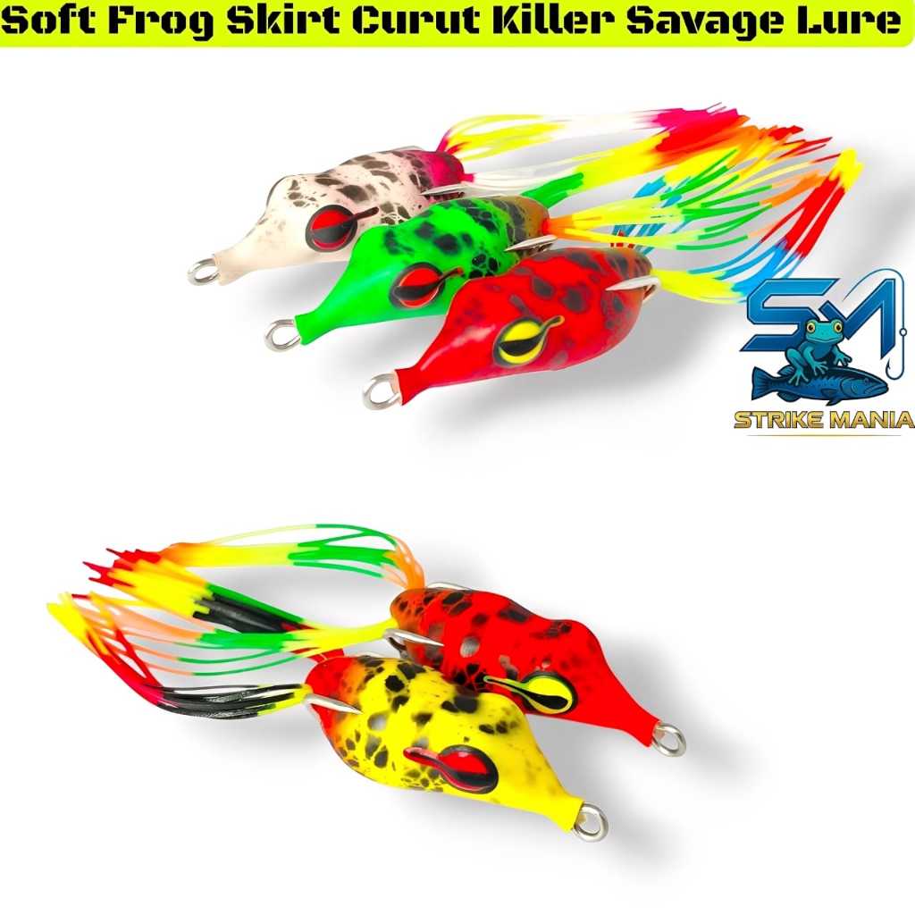 SOFT FROG SKIRT CURUT KILLER SAVAGE LURE