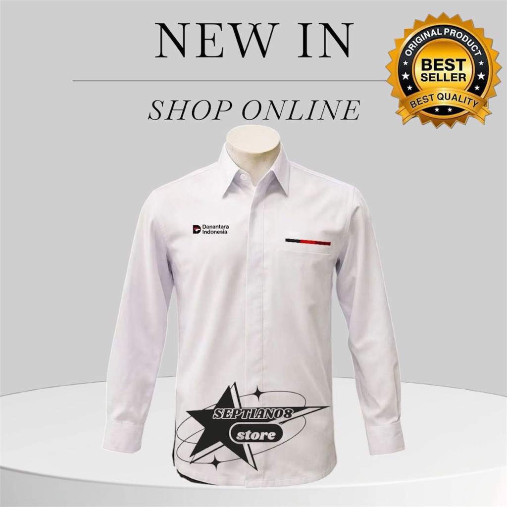 kemeja danantara indonesia terbaru seragam pdh danantara indonesia full bordir k1