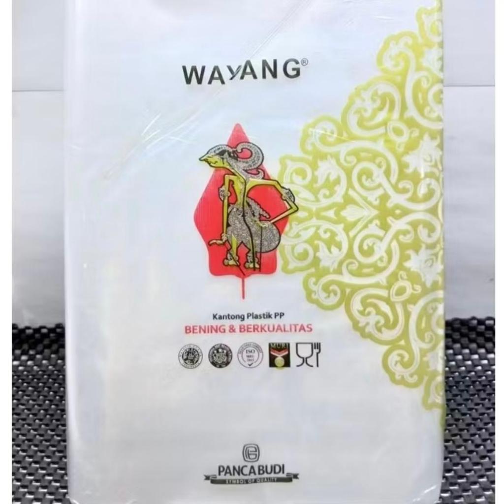 Plastik PP/Plastik Bening Wayang 23x45 (1Bks)