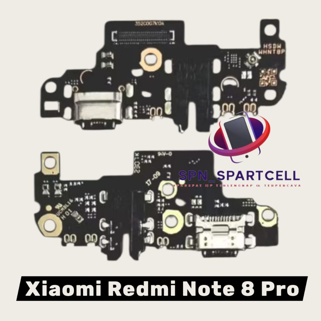 Papan Cas / Ui Board Xiaomi REDMI Note 8 Pro Original