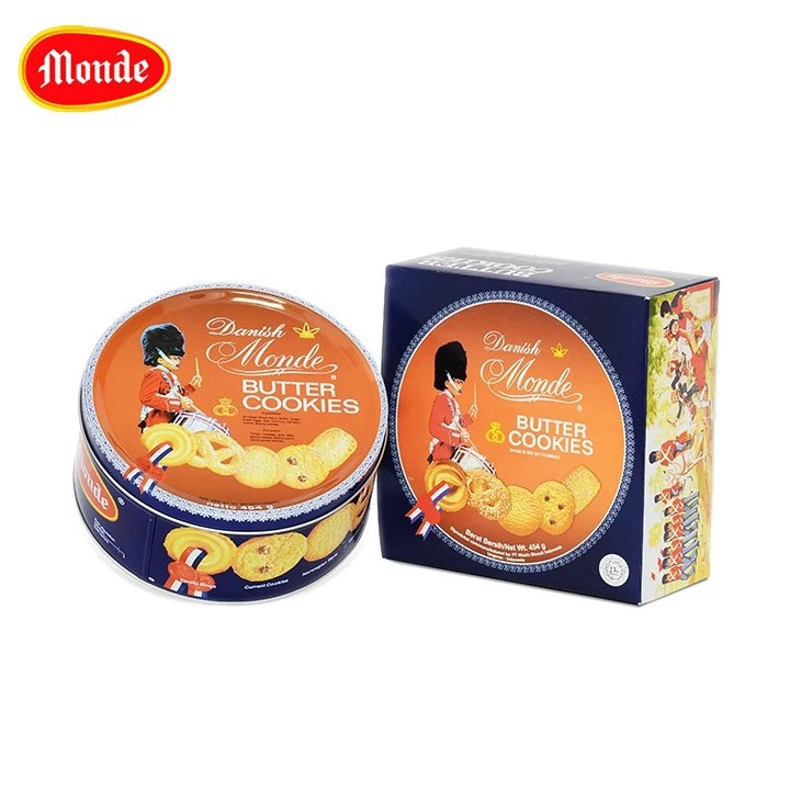 Danish Monde Butter Cookies 454 gr Kaleng Biskuit Wafer Jajan Lebaran Murah Grosir PROMO HARGA KARTO