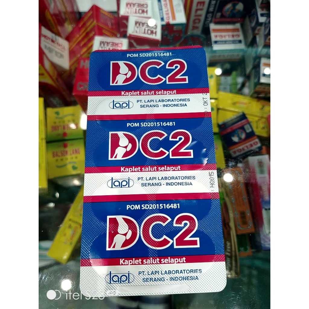 DC2 TABLET SUPLEMEN UNTUK TULANG ISI 10PCS