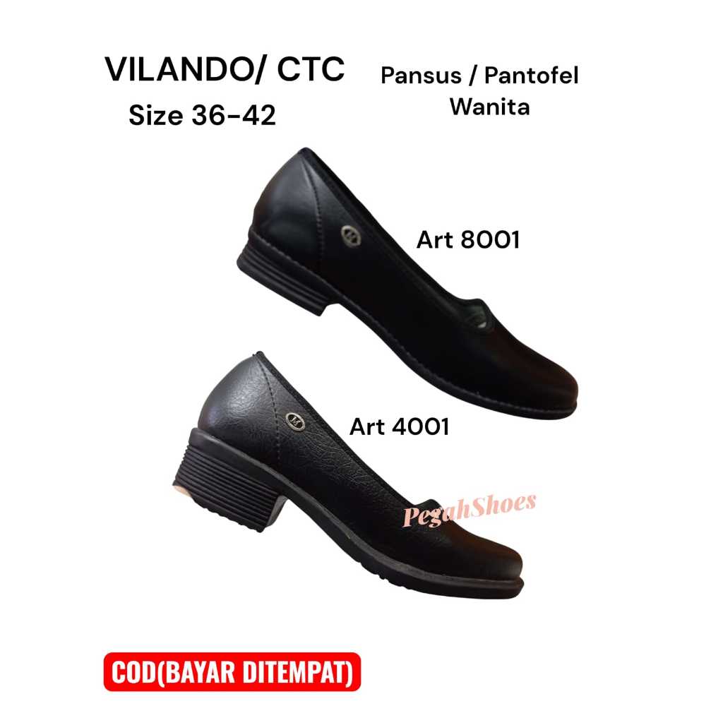 Sepatu Pantopel Pantofel Pansus wanita VILANDO | CTC