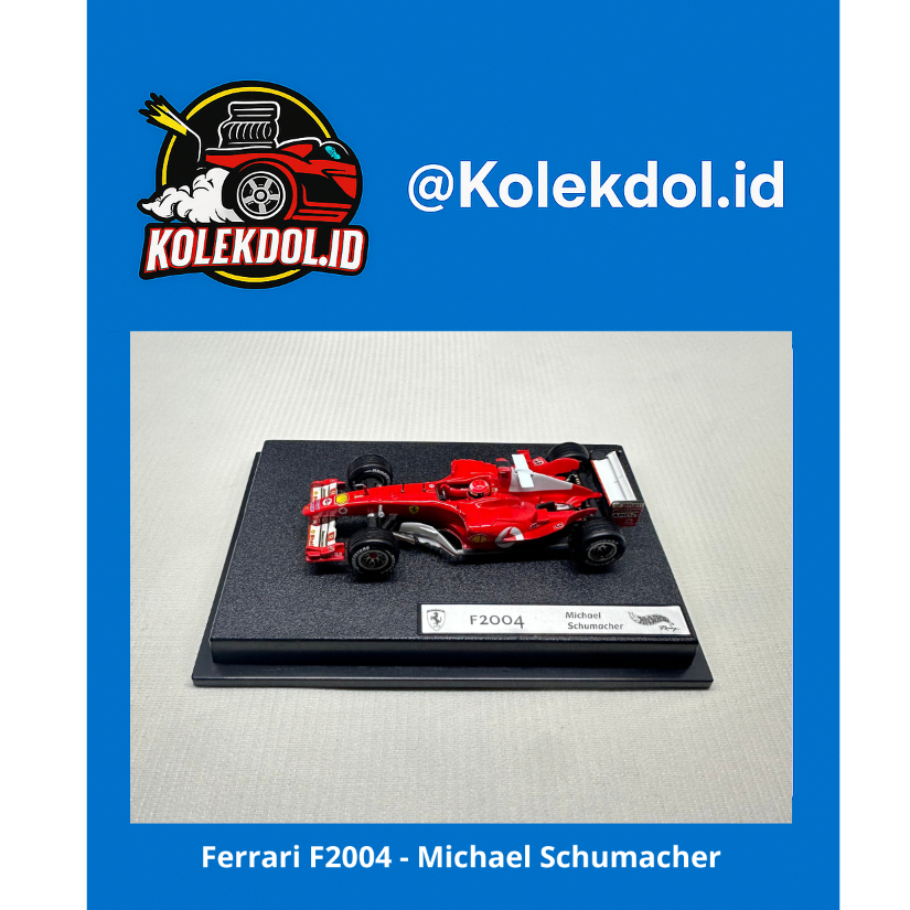 Hot Wheels Premium - Michael Schumacher F-2004 World Champion 2004