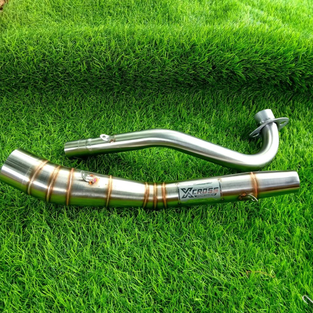 leheran knalpot Supra X 125 stainless PNP