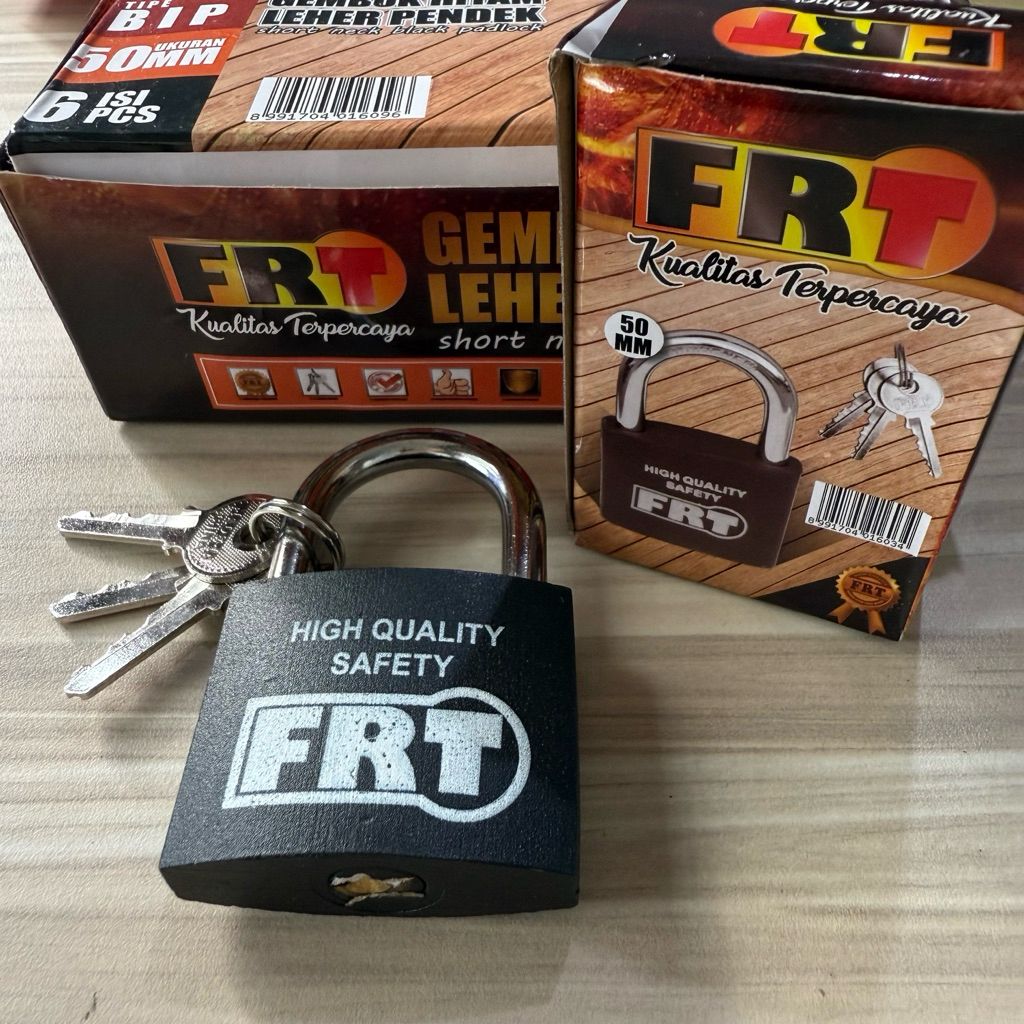 Gembok Hitam 50mm FRT