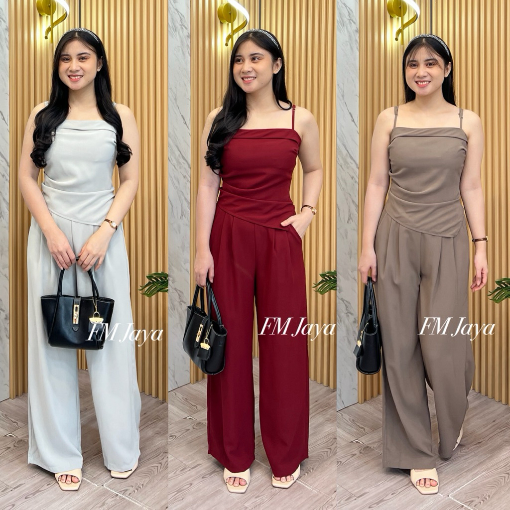 STELAN WANITA 5113 || STELAN WANITA FASHION || STELAN OVERAL WANITA || STELAN WANITA TRENDY || JUMPS