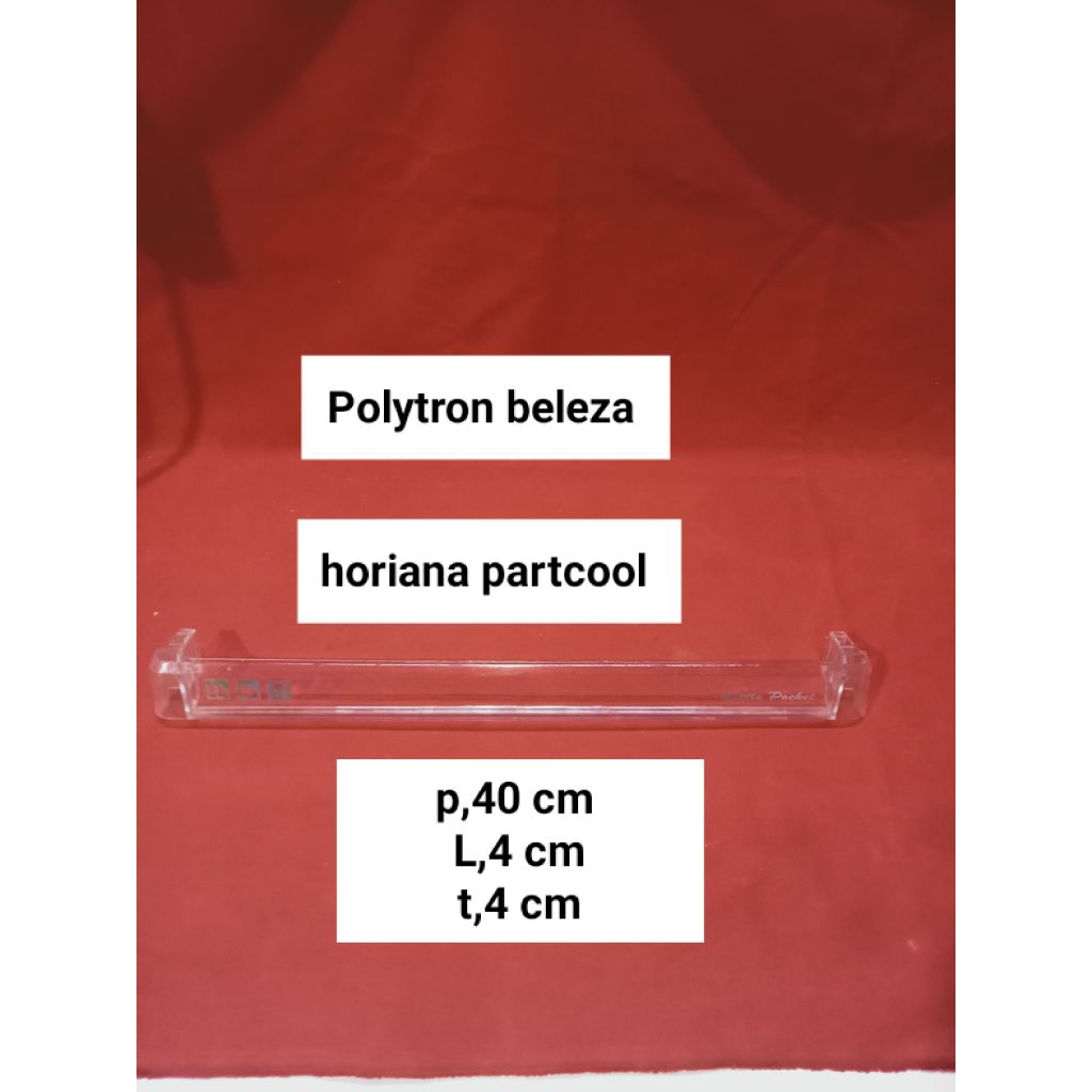 rak  pintu kulkas Polytron beleza satu pintu