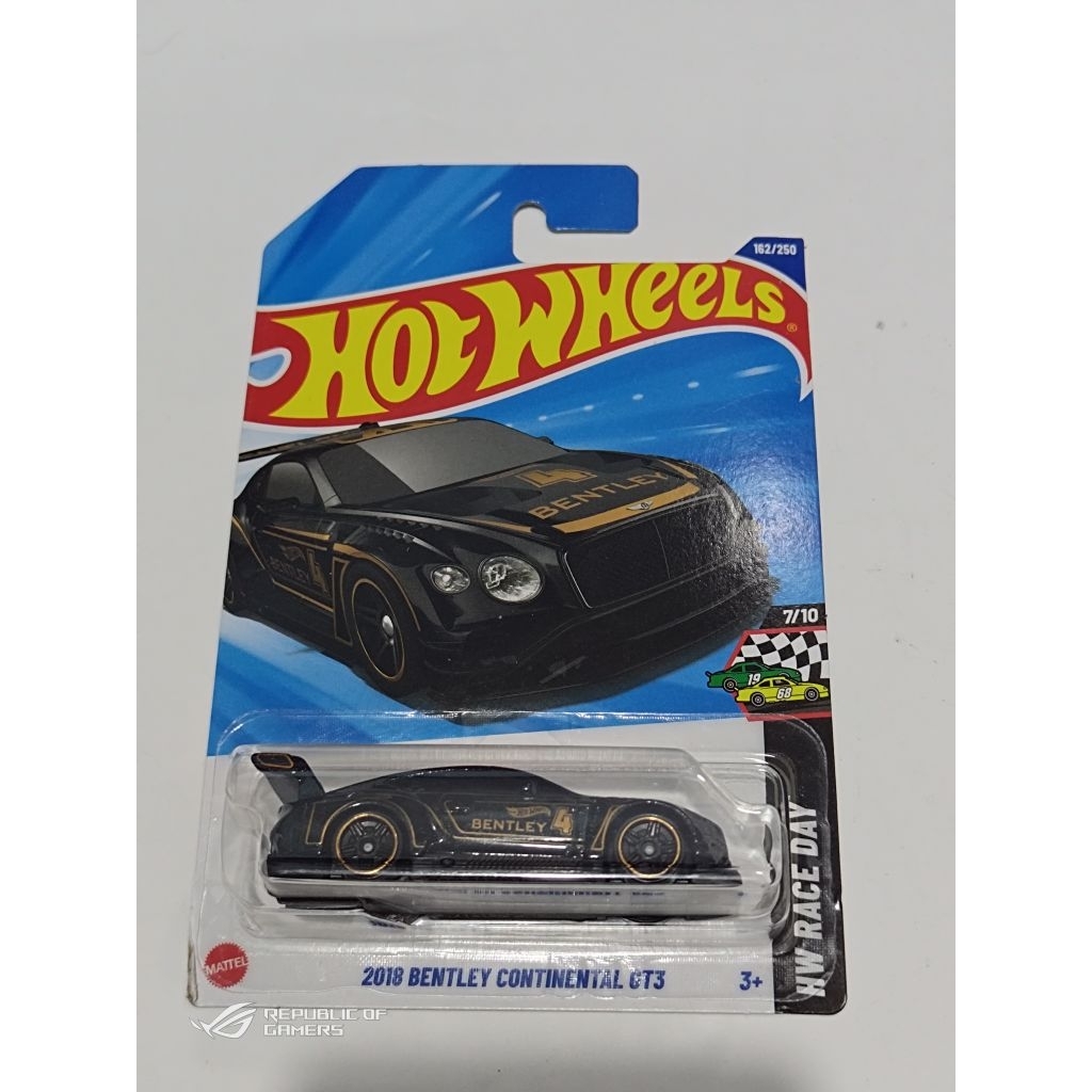 hot wheels bentley hitam