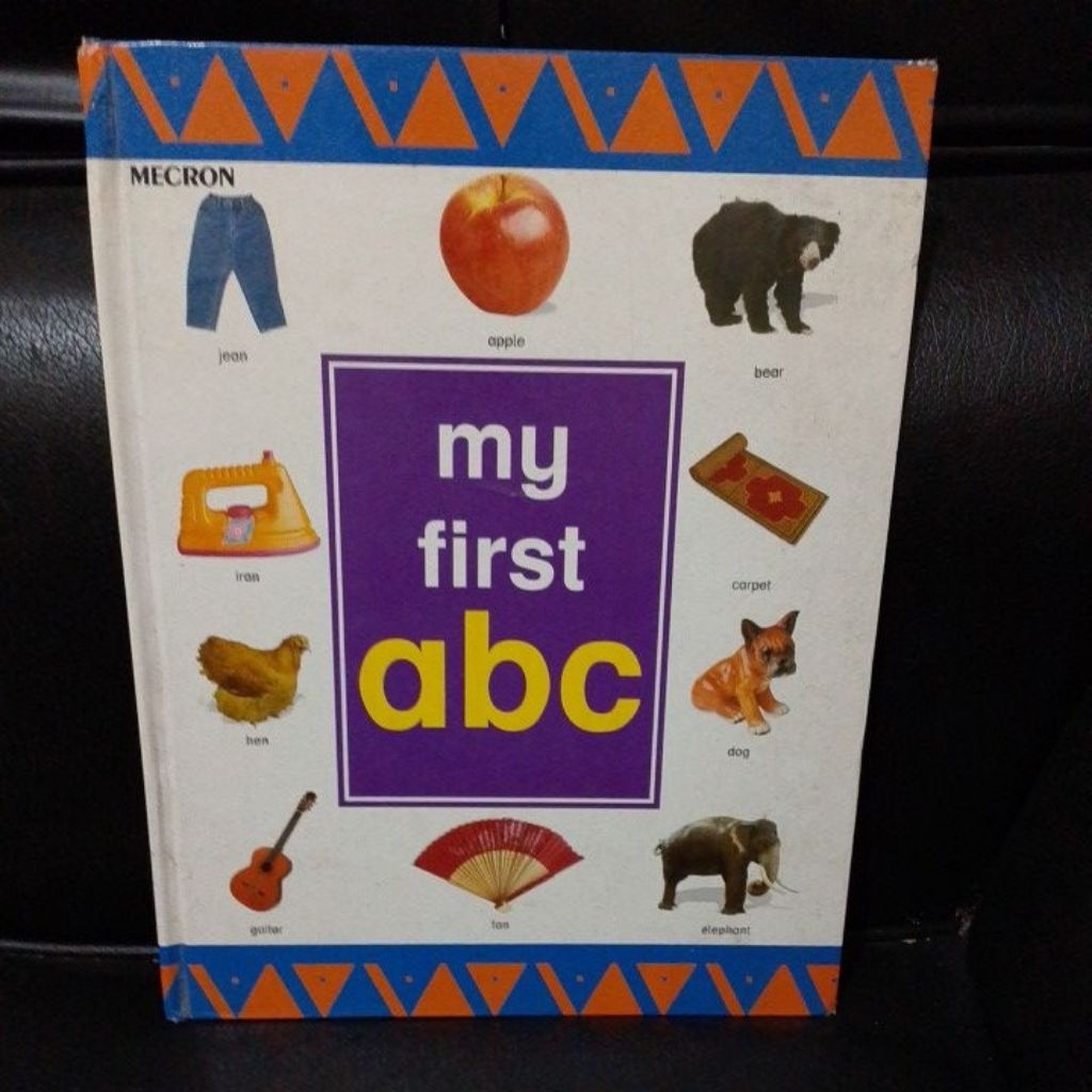 Buku anak bergambar import My First ABC hardcover original