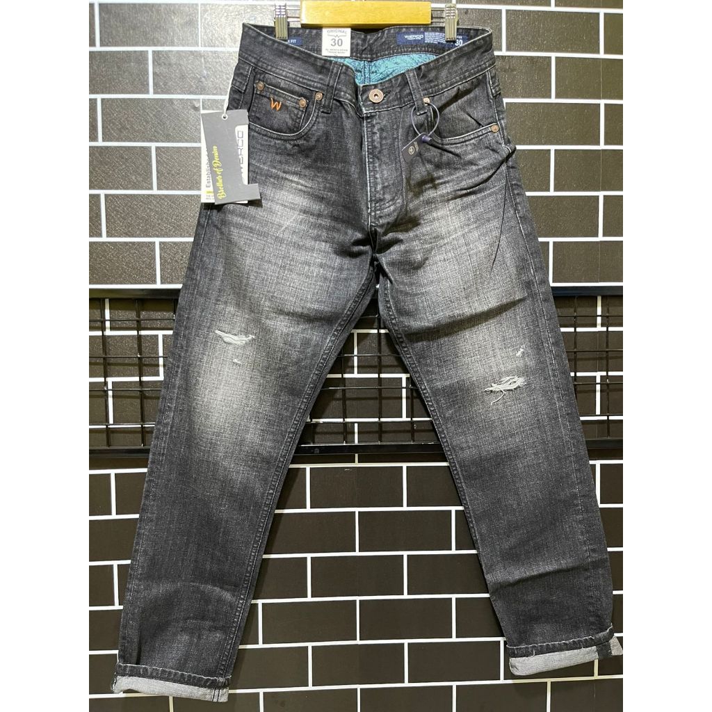 Werco Jeans Celana Jeans Sobek werco | celana panjang pria | brand lokal original