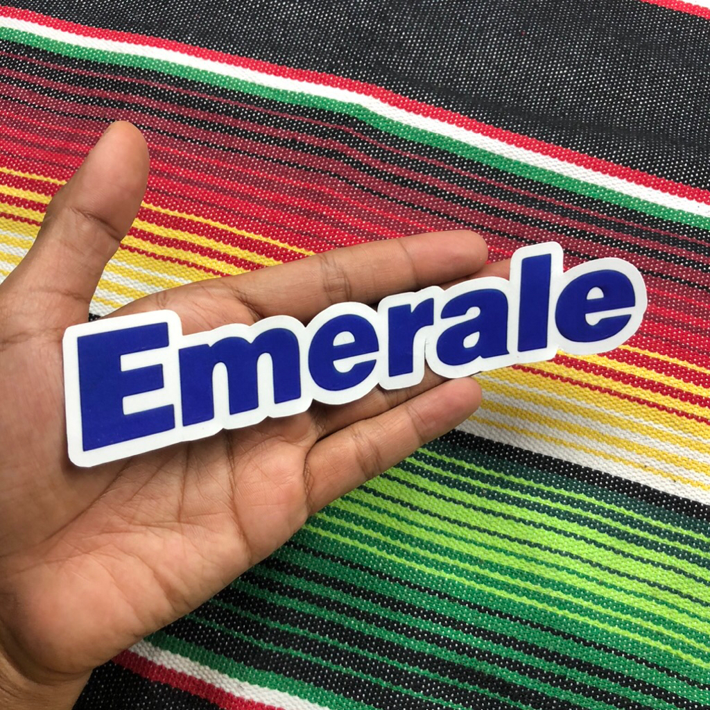 Sticker Emerale Skateboard