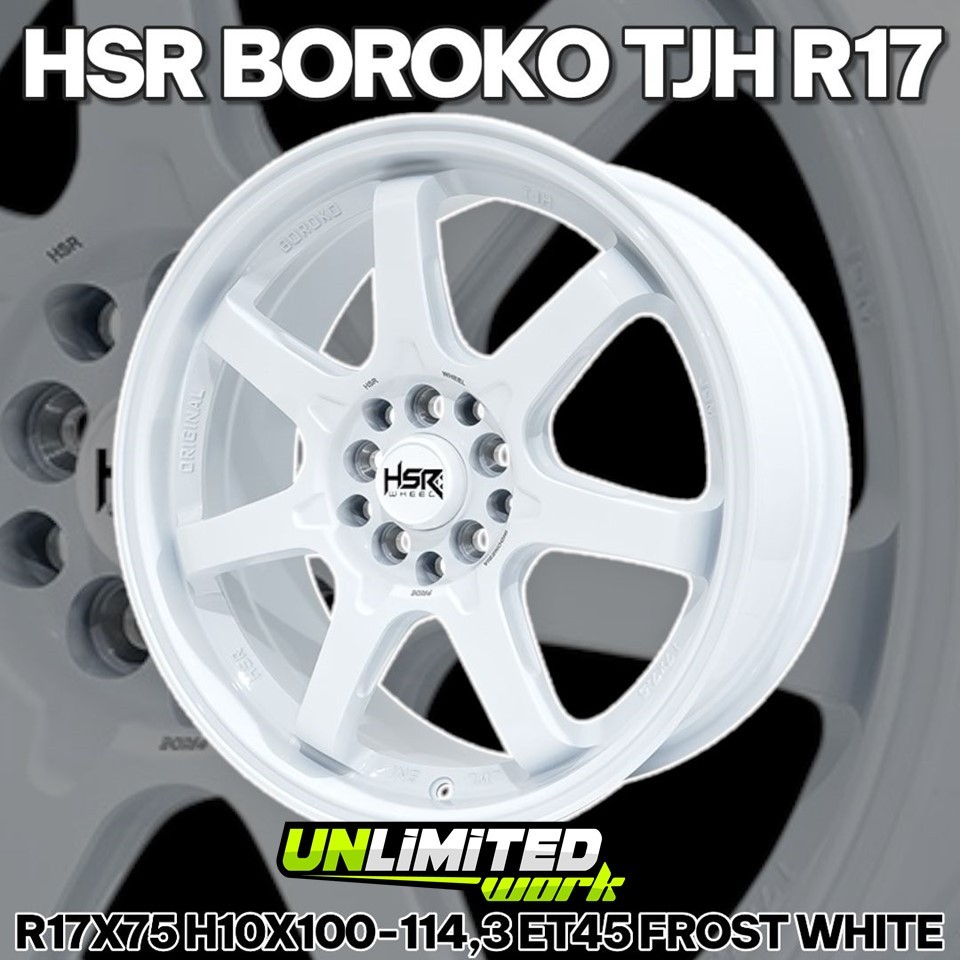 Velg Mobil Racing Ring 17 Xpander Avanza New Innova HRV CRV Xtrail SX4 Juke HSR Boroko TJH R17