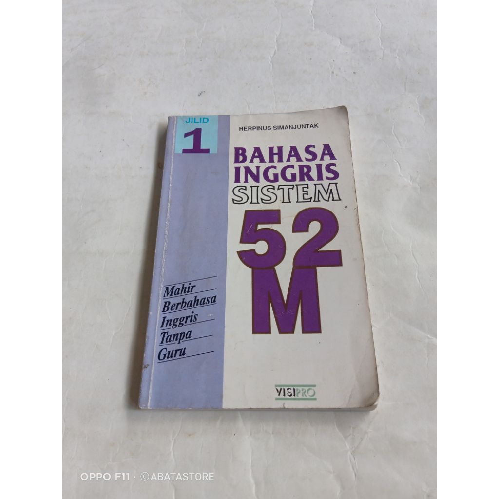 BUKU BAHASA INGGRIS SISTEM 52 M JILID 1 HARPINUS SIMANJUNTAK